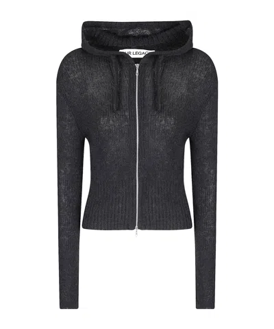 Our Legacy Hooded Sweater In Black