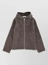Our Legacy Hooded Sweater Long Sleeves Relaxed Fit In Brown