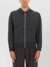 Our Legacy Hooded Sweater With Drawstring And Ribbed Cuffs In Gray