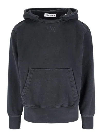 Our Legacy Hooded Sweatshirt In Blue