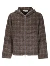 Our Legacy Hooded Sweatshirt In Soft Fabric In Brown