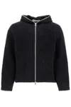 Our Legacy Maglia Con Zip E Cappuccio In Black
