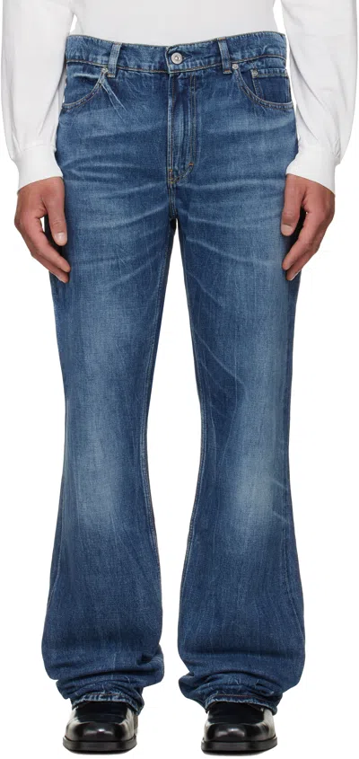 Our Legacy Indigo Carlson Cut Jeans In Blue