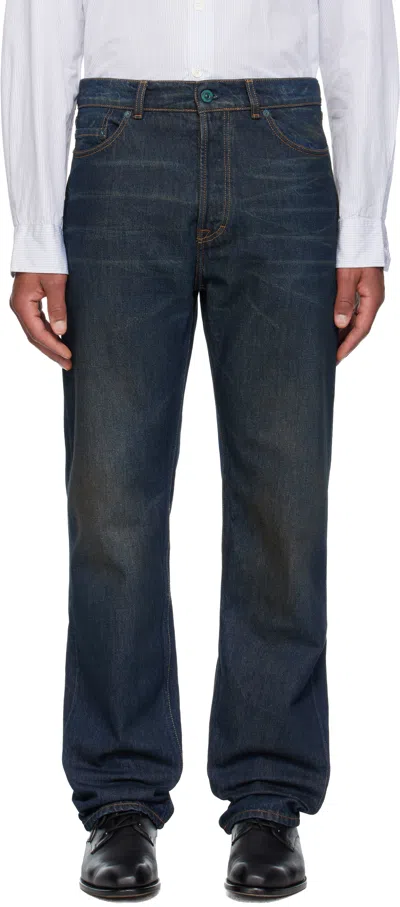 Our Legacy Indigo First Cut Jeans In Blue
