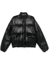 Our Legacy Inhale Puffa Puffer Jacket In Black