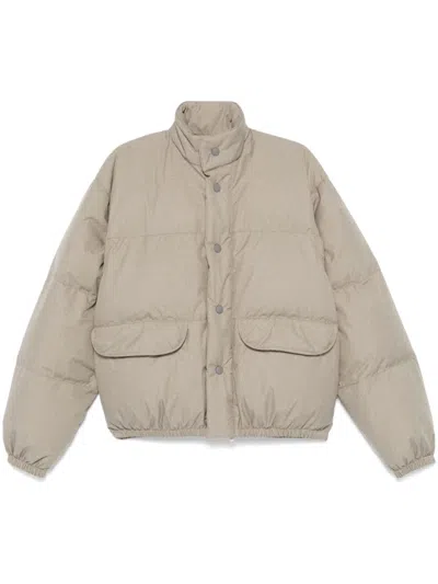 Our Legacy Inhale Puffer Jacket In Doubleganger Beige M