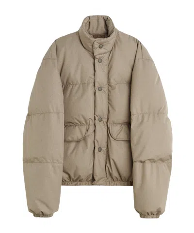 OUR LEGACY OUR LEGACY INHALE PRESS-STUD PUFFER JACKET