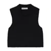 Our Legacy Black Intact Vest In Black