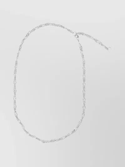 Our Legacy Intricate Chain Necklace Design In Silver