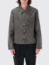 Our Legacy Long-sleeved Denim Jacket In Grün