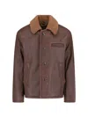 Our Legacy Shearling Collar Front Pockets Jacket