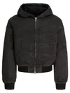 Our Legacy Bank Cotton Twill Corduroy Jacket In Black