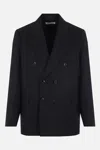 Our Legacy Unconstructed Db Blazer In Black