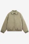 Our Legacy Zip-up Padded Jacket In Brown