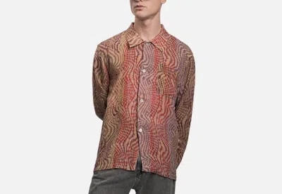 Pre-owned Our Legacy Jazz Hypnosis Button Up Shirt In Multicolor