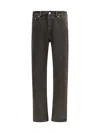 Our Legacy Vast Cut Wide-leg Jeans In Black