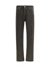 Our Legacy Vast Cut Wide-leg Jeans In Black