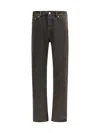 Our Legacy Vast Cut Wide-leg Jeans In Black