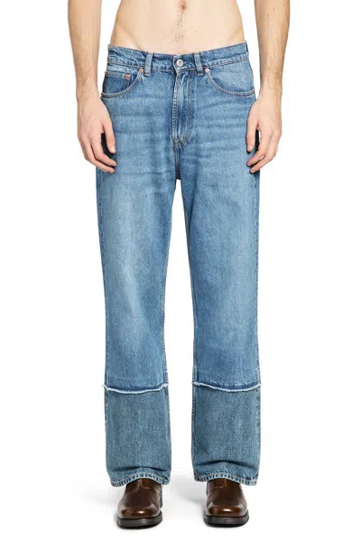 Our Legacy Regular Fit Jeans In Shelly Wash In Blue