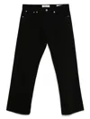Our Legacy Third Cut Jeans In Black Selvedge