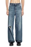 Our Legacy Blue Vast Cut Jeans In Blue