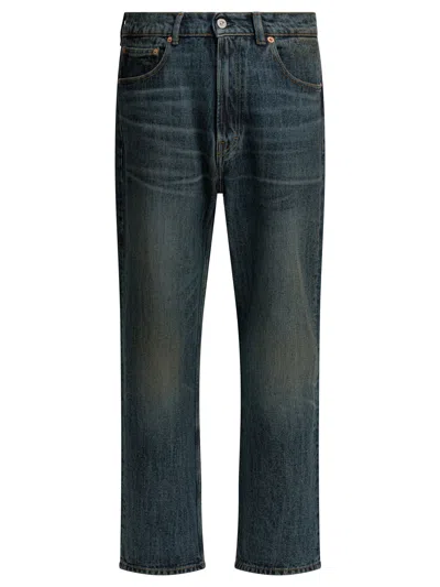 Our Legacy Cotton Hemp Jeans In Blue