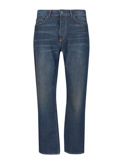 Our Legacy Regular Straight-cut Denim Pants In Blue