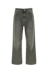 Our Legacy Third Cut Faded Straight Jeans In Gray
