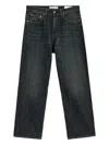 Our Legacy Straight Leg Five-pocket Trousers With Belt Loops In Gray