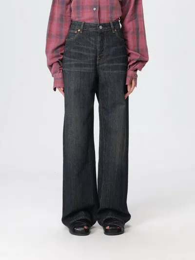 Our Legacy Jeans  Woman Color Denim In Blue