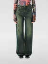 Our Legacy Women S Boot Cut Jeans Malibu Sand Wash In Green
