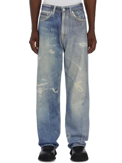 Our Legacy Jeans Third Cut Digital Print In Digital Denim Print