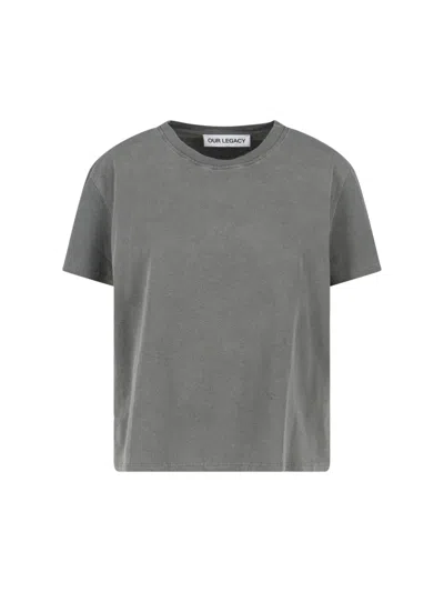 Our Legacy Jersey T-shirt In Green