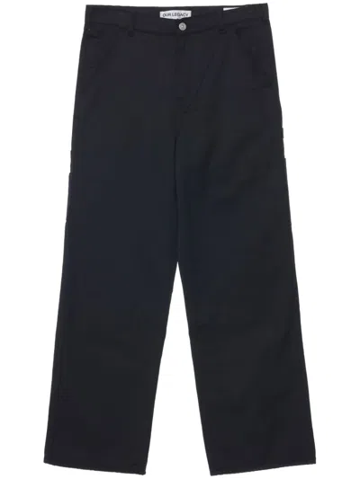 Our Legacy Joiner Trousers In 黑色
