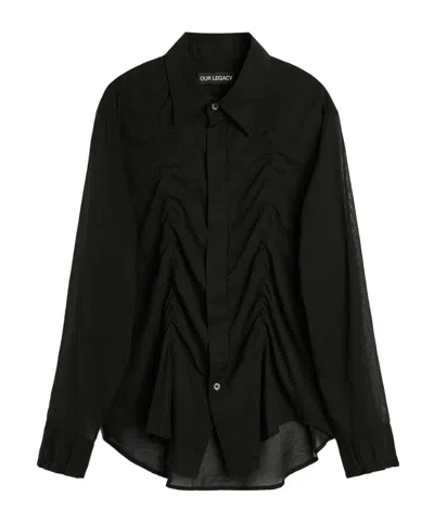 Our Legacy Jumble Shirt In Black