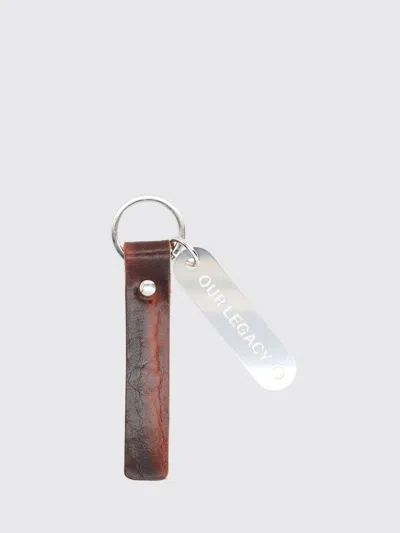 Our Legacy Keyring Men Color Brown In Multi