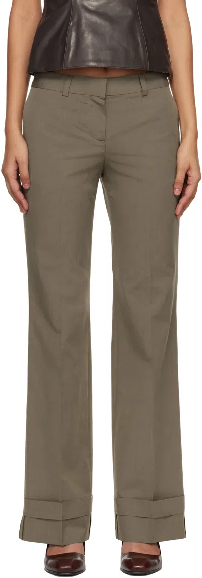 Our Legacy Khaki Hip Trousers