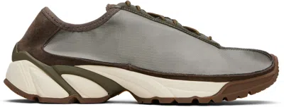 Our Legacy Khaki Klove Sneakers In Multi