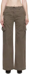 Our Legacy Khaki Peak Cargo Pants In Brown