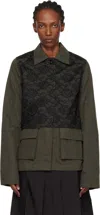 Our Legacy Split Collar Casual Jacket In Green
