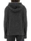 Our Legacy Ribbed Wool Cardigan In Grey