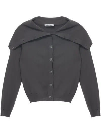 OUR LEGACY KNITTED CARDIGAN