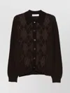 Our Legacy Mens Pub Argyle Evening Diamond-stitch Wool Polo Shirt In Brown