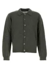 Our Legacy Ribbed Long Sleeve Sweater In Gray