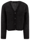 Our Legacy V-neck Cardigan With Refined Wool Blend