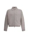 Our Legacy Raglan-sleeve Zip-up Cardigan In Gray