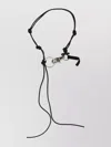 Our Legacy Men Ladon Keyring Necklace In Black