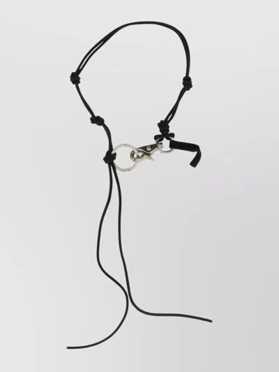 Our Legacy Knotted Keyrings & Keychains In Black