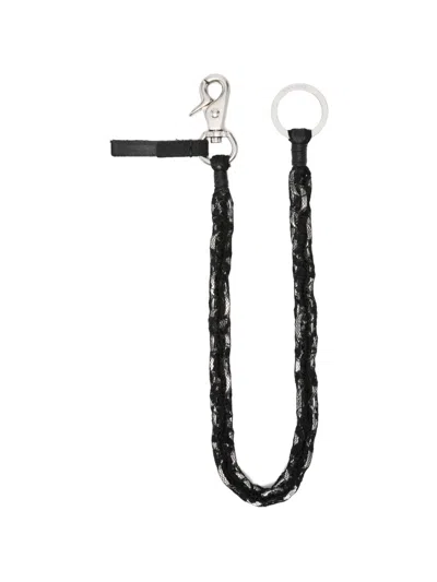 Our Legacy Lace Ladon Necklace In Black