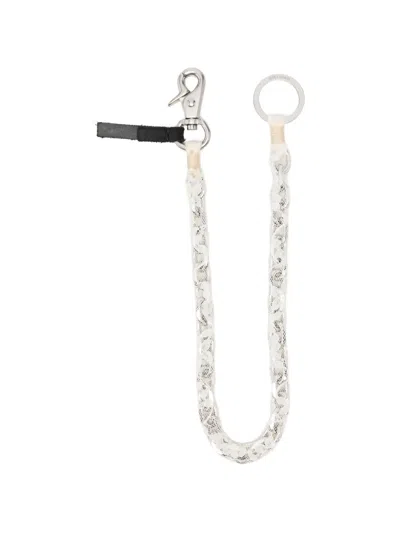 Our Legacy Lace Ladon Necklace In White